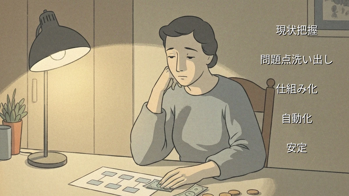 忙しい初心者でも大丈夫!家計管理の「やり直し」で失敗を減らすコツ