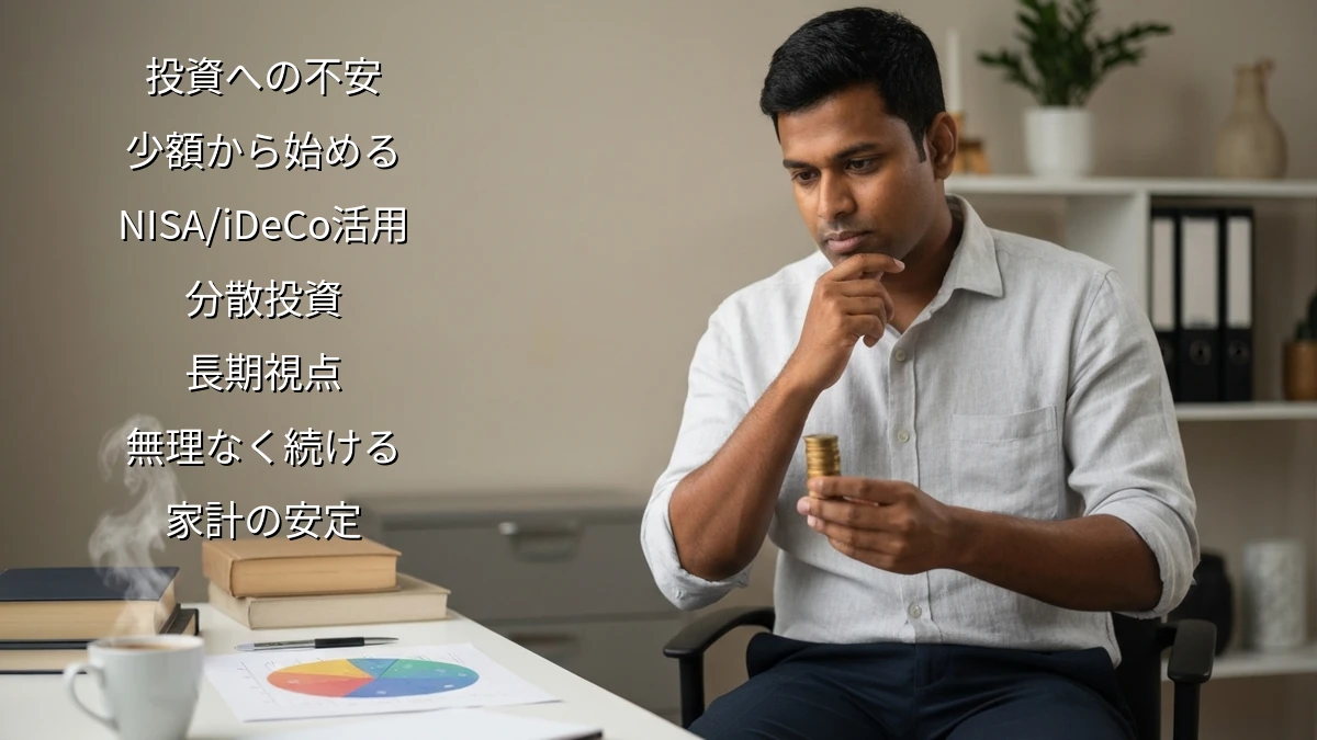 投資の第一歩が踏み出せない!初心者が感じる『不安』の正体と対処法