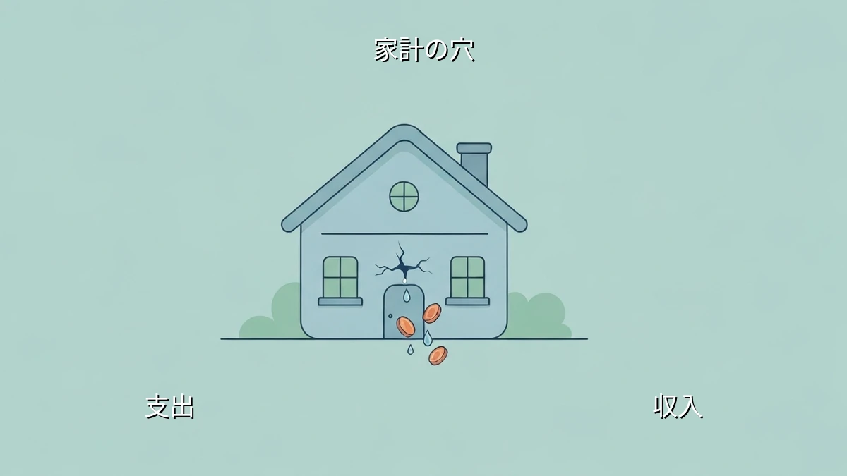 忙しい初心者でもわかる!借金が生まれた『家計の穴』を見つける簡単チェック